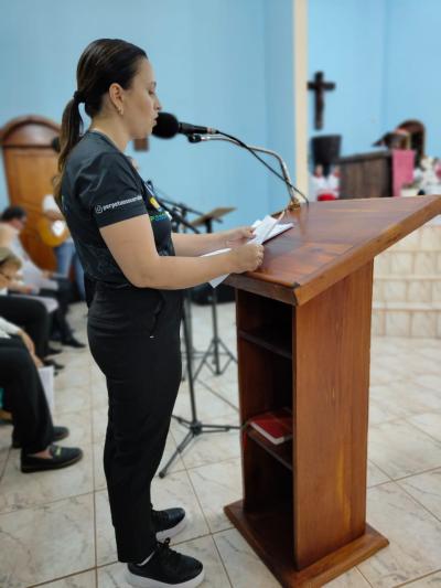 2º Dia do Tríduo em Honra a São José reúne centenas de fiéis em Laranjeiras do Sul